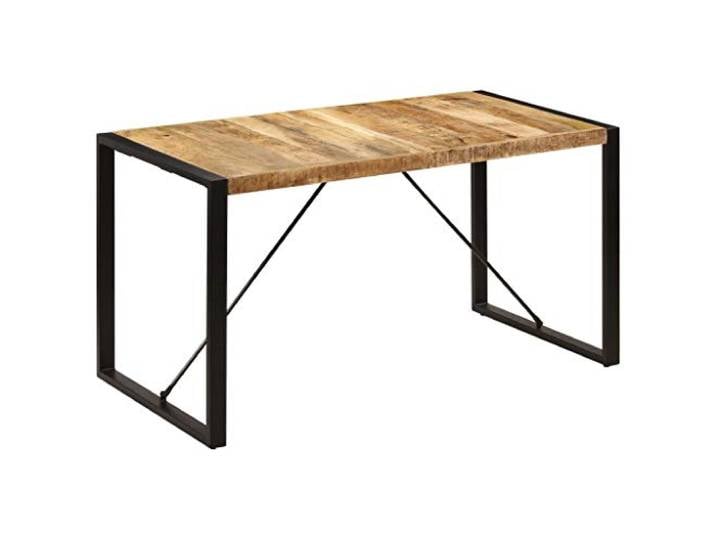 vidaXL Esstisch 140x70x75 cm Massivholz Mango