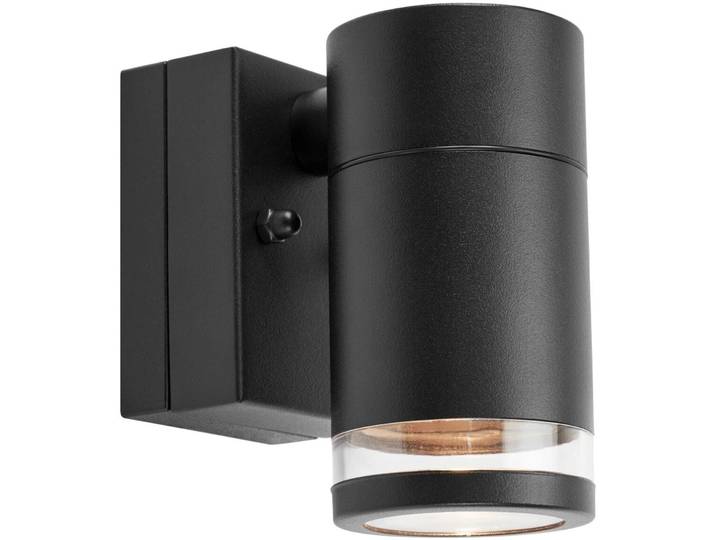 Wandlampe aussen Markslöjd Schwarz Aluminium 400 lm Dimmbar B 6 cm