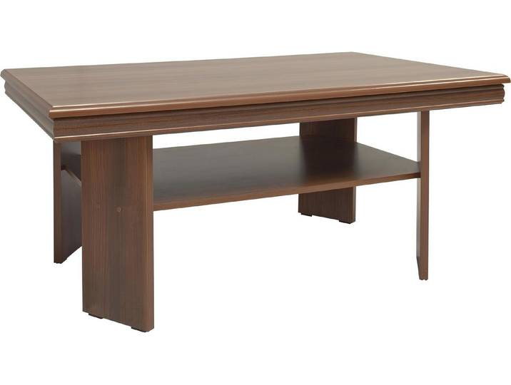 JVmoebel Couchtisch Eleganter Beistelltisch aus Holz in klassischer brauner Farbgebung (Packung), Made in Europa