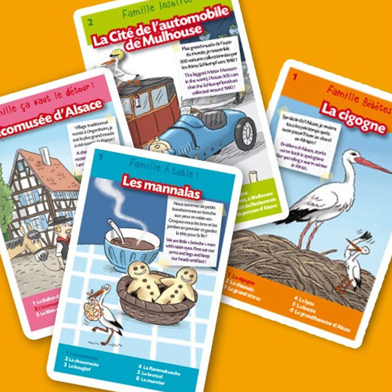 La Petite Boite Edition Jeu des 7 familles Les Trésors de l'Alsace