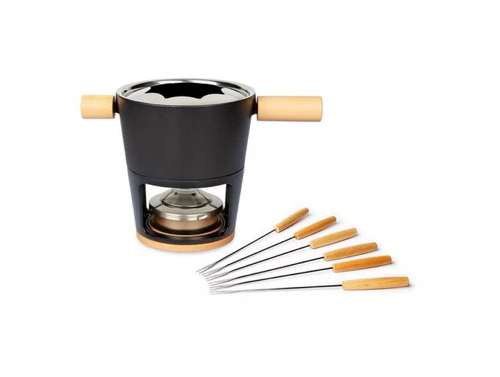 Stöckli - Fleischfondue-Set, 16cm, Black