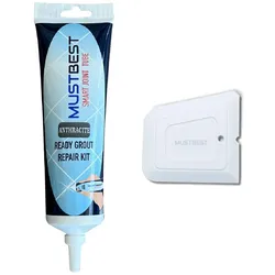 COFI 1453 Fliesenmörtel Reparatur-Füllung 380 ml – Schnell trocknend, Anthrazit