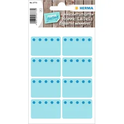 HERMA Tiefkühletiketten Eiskristalle 40,0 x 26,0 mm, blau