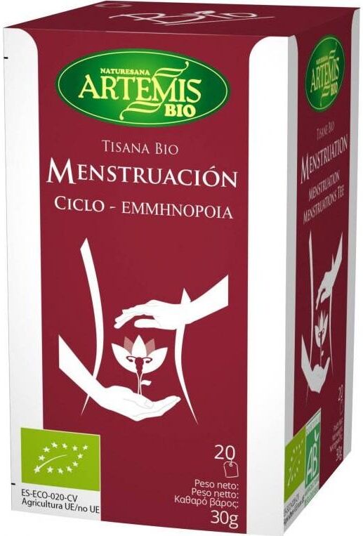 Artemis bio Artemis Menstruación Mujer Bio 20 Bolsitas