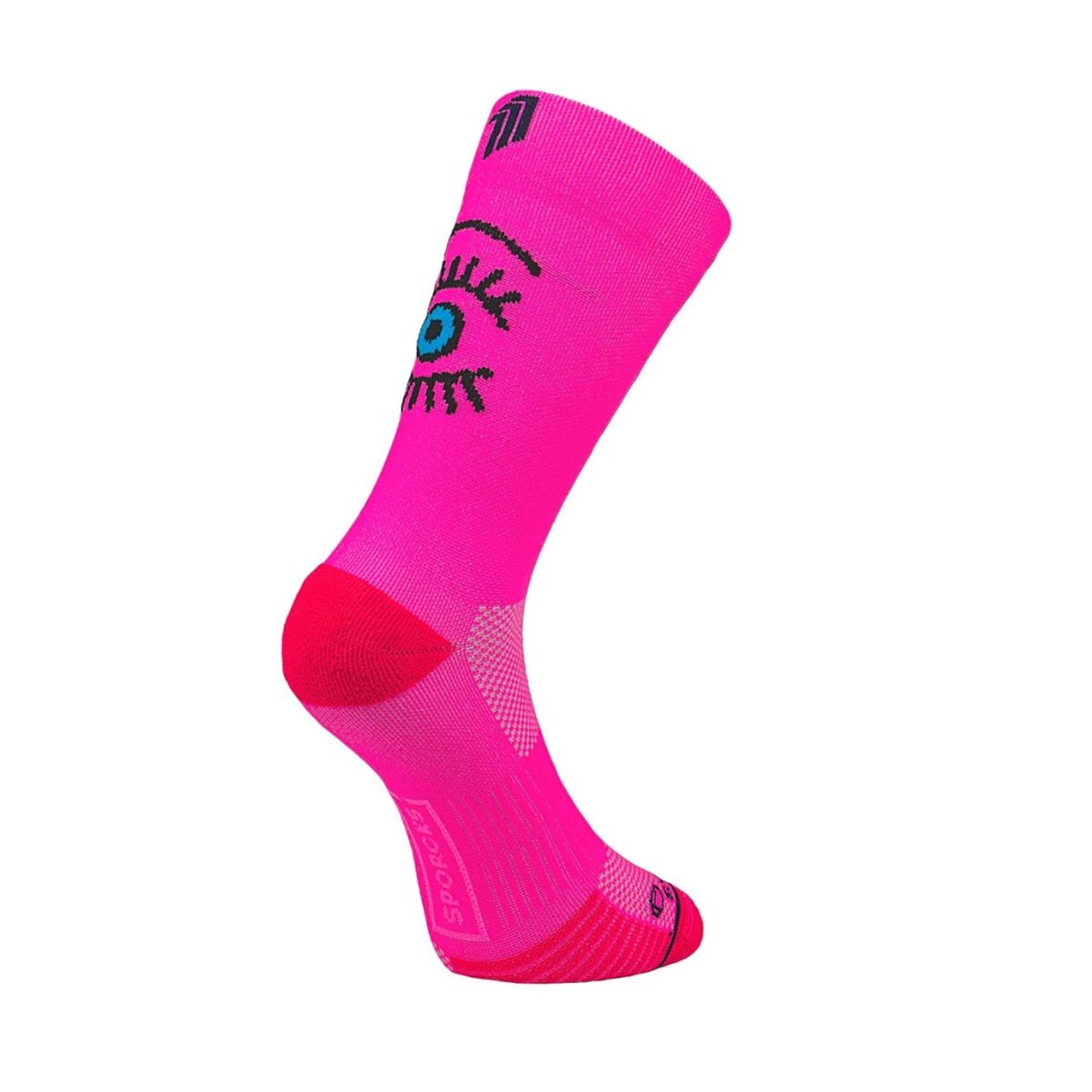 Sporcks Meias Rosa Olhos Spocks, Tamanho L Unisex