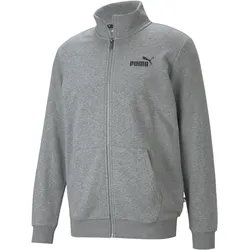 Puma, Herren, Laufjacke, Sweatjacke Casual Bequem sitzend ESS Track Jacket (L), Grau, L