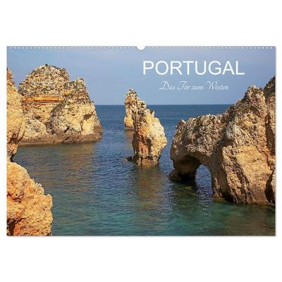 Portugal. Das Tor zum Westen (Wandkalender 2027 DIN A2 quer), CALVENDO Monatskalender