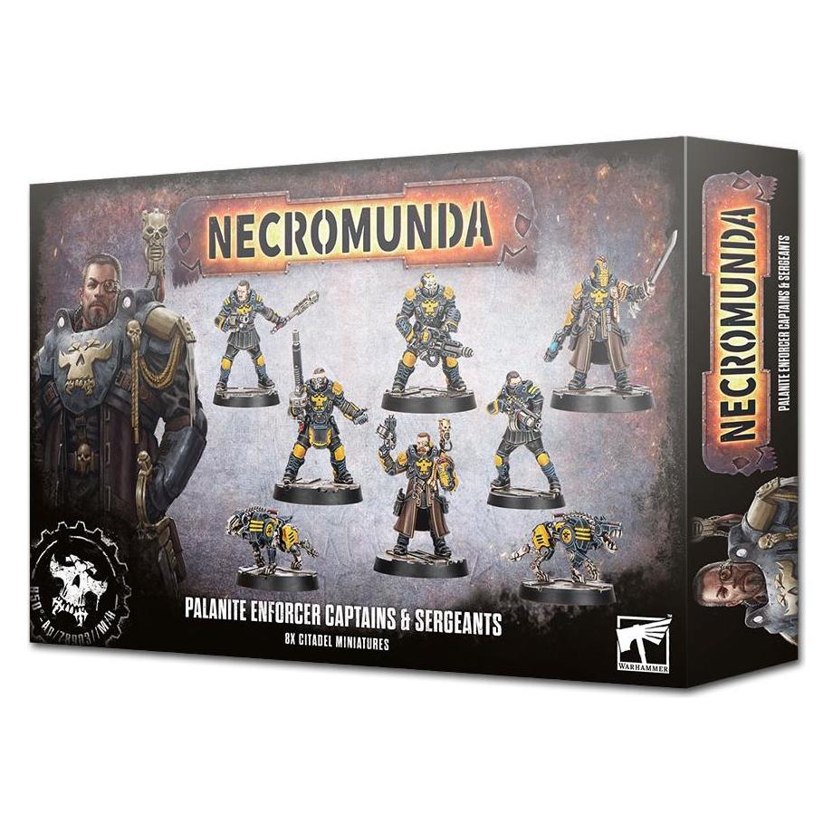 Games Workshop Necromunda : Palanite Enforcer Captains & Sergents (Kunststoff) (301-59)