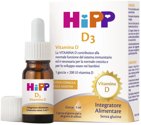 HiPP D3 gocce vitamina D 5 ml per bambini