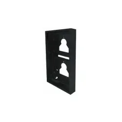 Comelit UT9172B AP-Gehäuse Ultra, 2 Module, schwarz