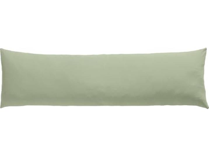 Erwin Müller Seitenschläferkissenbezug, Stillkissenbezug Nürnberg Doppel-Jersey, Jade Größe 40x140 - strapazierfest, temperaturausgleichend, mit Reißverschluss