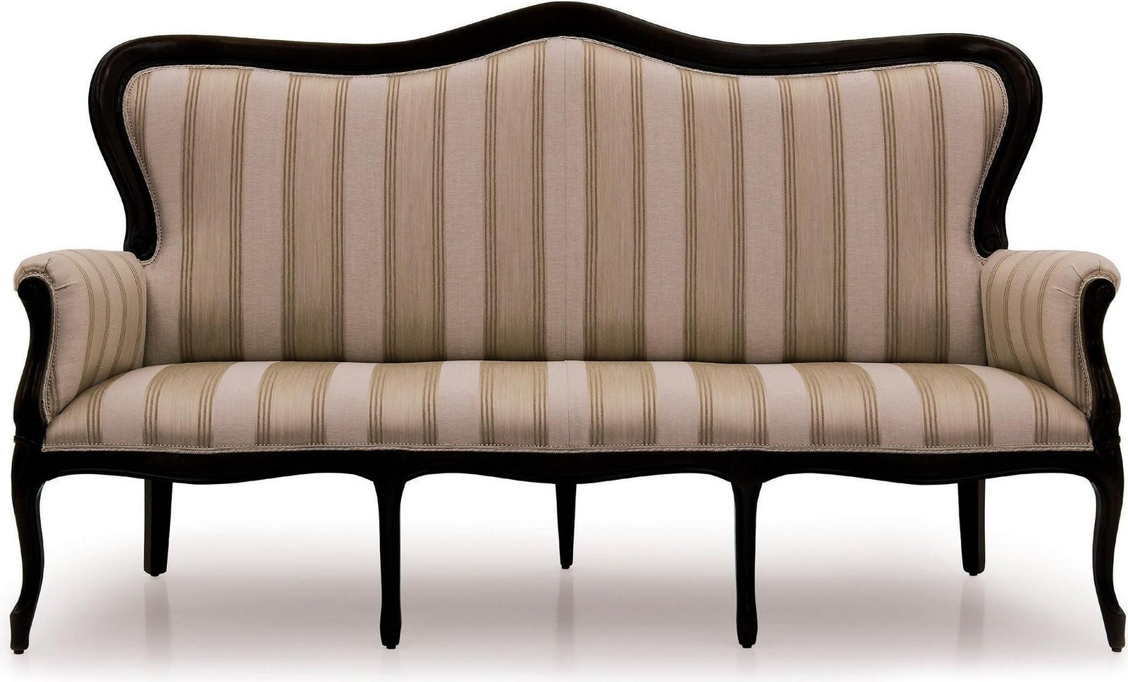 Art Deco Design Driepersoonsbank Bruin