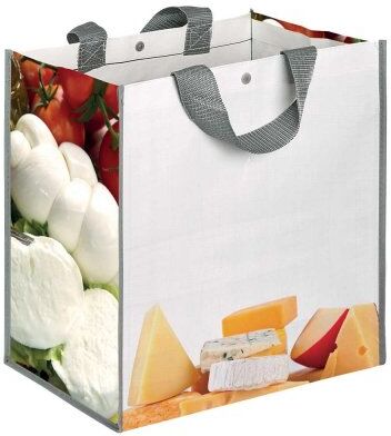 Borsa shopping con soffietto Dairybox Personalizzate o neutre