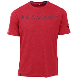 Maul Herren Grinberg fresh T-Shirt - 58 - red