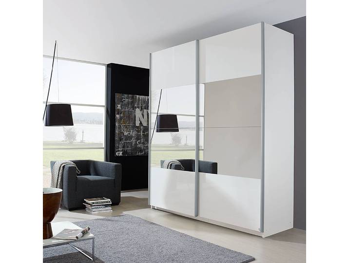 Schwebetürenschrank Beluga-Plus 271 x 223cm Weiß