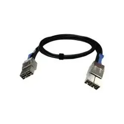 QNAP CAB-PCIE10M-8644-8X Serial Attached SCSI (SAS)-Kabel 1 m Schwarz