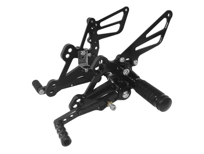 Hurbike-Repose-pieds réglables pour Honda, Ensembles arrière du pilote, Repose-pieds, AssistPegs, CB650F, CBR650F, CB650R, CBR650R, CB, CBR 650 F R
