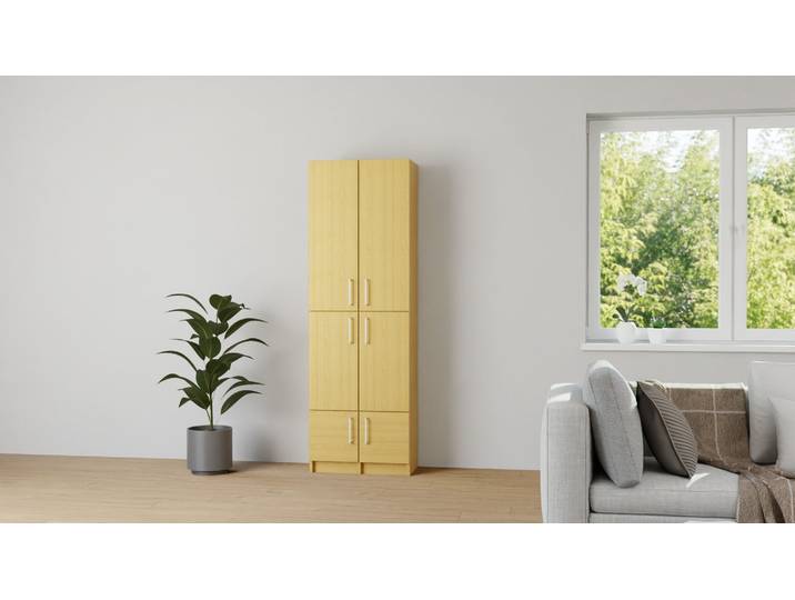 Kleiderschrank aus Echtholz Furnier nach Maß Echtholz Furnier Eiche geölt