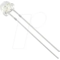 5403R1C-LHB-B - LED 5mm, bedrahtet, rot, 400 mcd, 100°