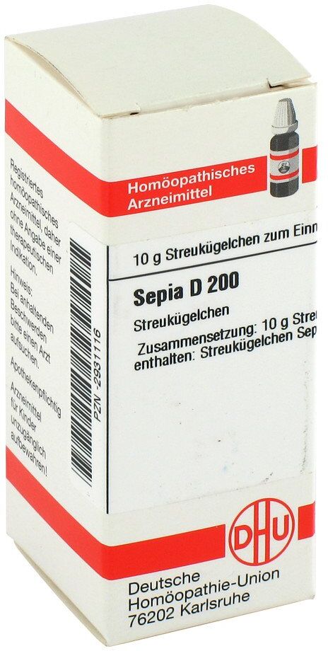 DHU Sepia D200 Globuli