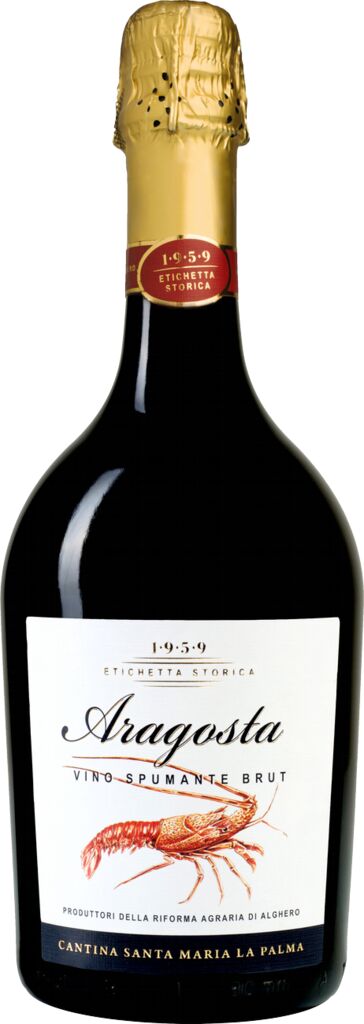 Aragosta Vino Spumante Brut  Santa Maria La Palma