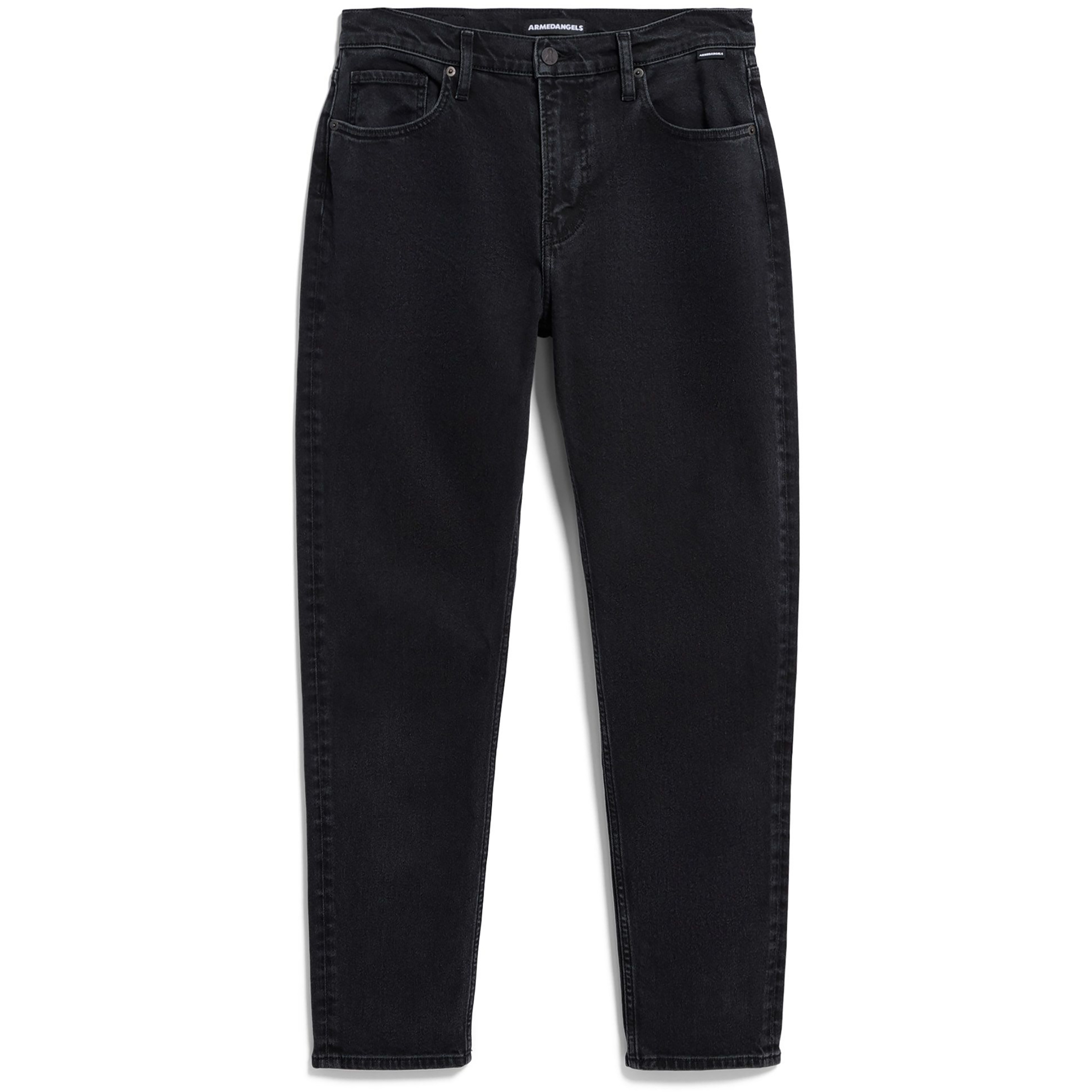 Armedangels Aarjo Tarpa Tapered Herren Jeans & Freizeithose schwarz Größe M Lifestyle Atmungsaktiv Lyocell (Tencel)