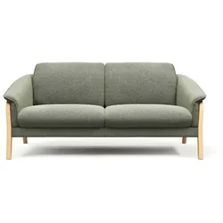 Segmüller Werkstätten Sofa Nido01 Stoff Grün 2-Sitzer