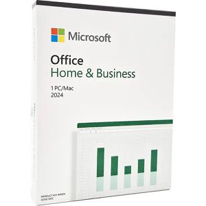Microsoft Office-Software Office 2024, Lizenz für Home & Business, 1 User, Englisch