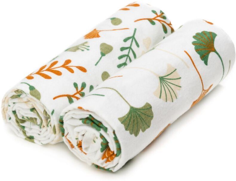 T-TOMI Cloth Towels Ginkgo serviette Ginkgo 80x100 cm 2 pcs