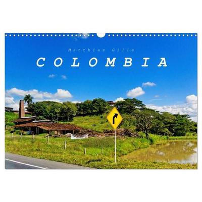 Colombia / UK-Version (Wall Calendar 2027 DIN A3 landscape), CALVENDO 12 Month Wall Calendar