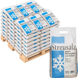 Oppenhäuser Streusalz Auftausalz premium, bis -9°C, 72 Sack je 15 kg, 1080 kg