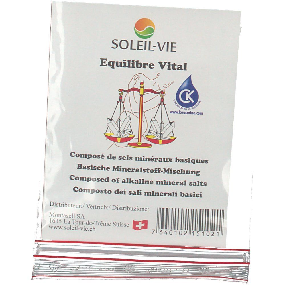 Soleil Vie Equilibre Vitaltigettes 15 St Pulver