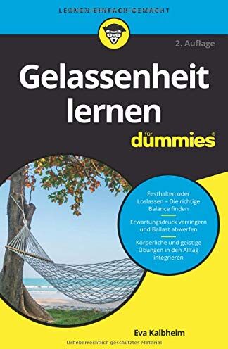 Eva Kalbheim - Gelassenheit lernen für Dummies - Preis vom 13.10.2026 19:28:25 h
