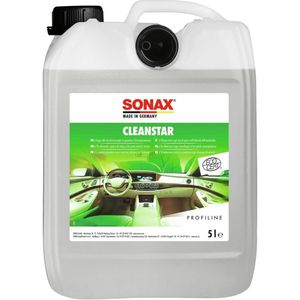 Sonax Kunststoffreiniger CleanStar Ecocert, für Autoinnenraum, Profiline, Kanister 5 Liter