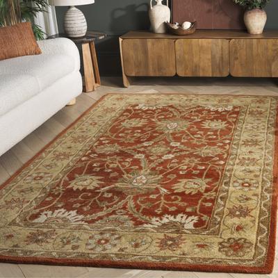 SAFAVIEH Handmade Antiquity Rosina Traditional Oriental Wool Rug