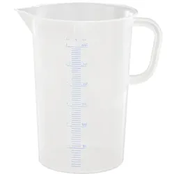 Messkanne 3000 ml, opak transparent