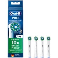 Oral-B Pro Cross Action Aufsteckbürsten 4er-Pack weiß
