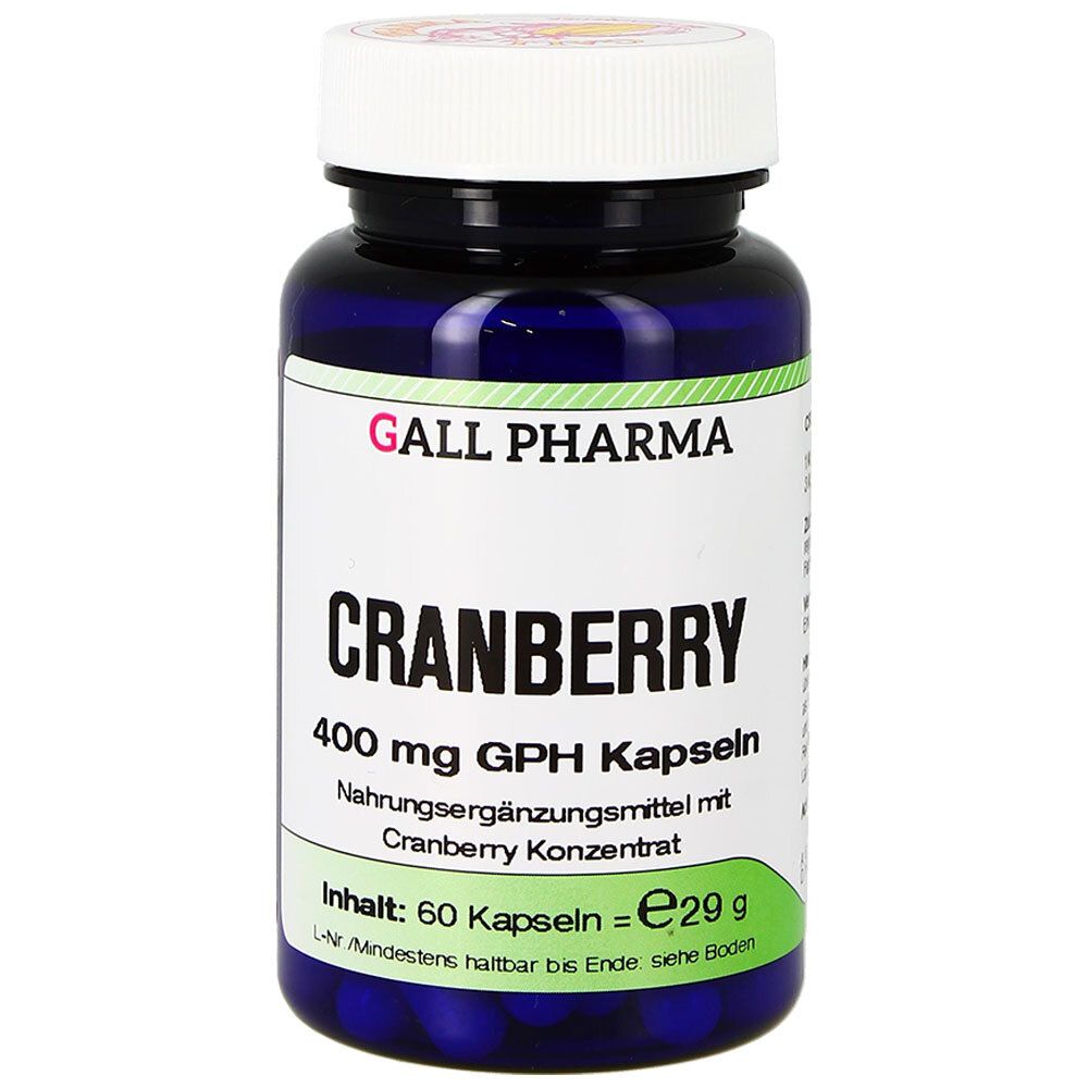 Cranberry 400 mg GPH Kapseln 60 St