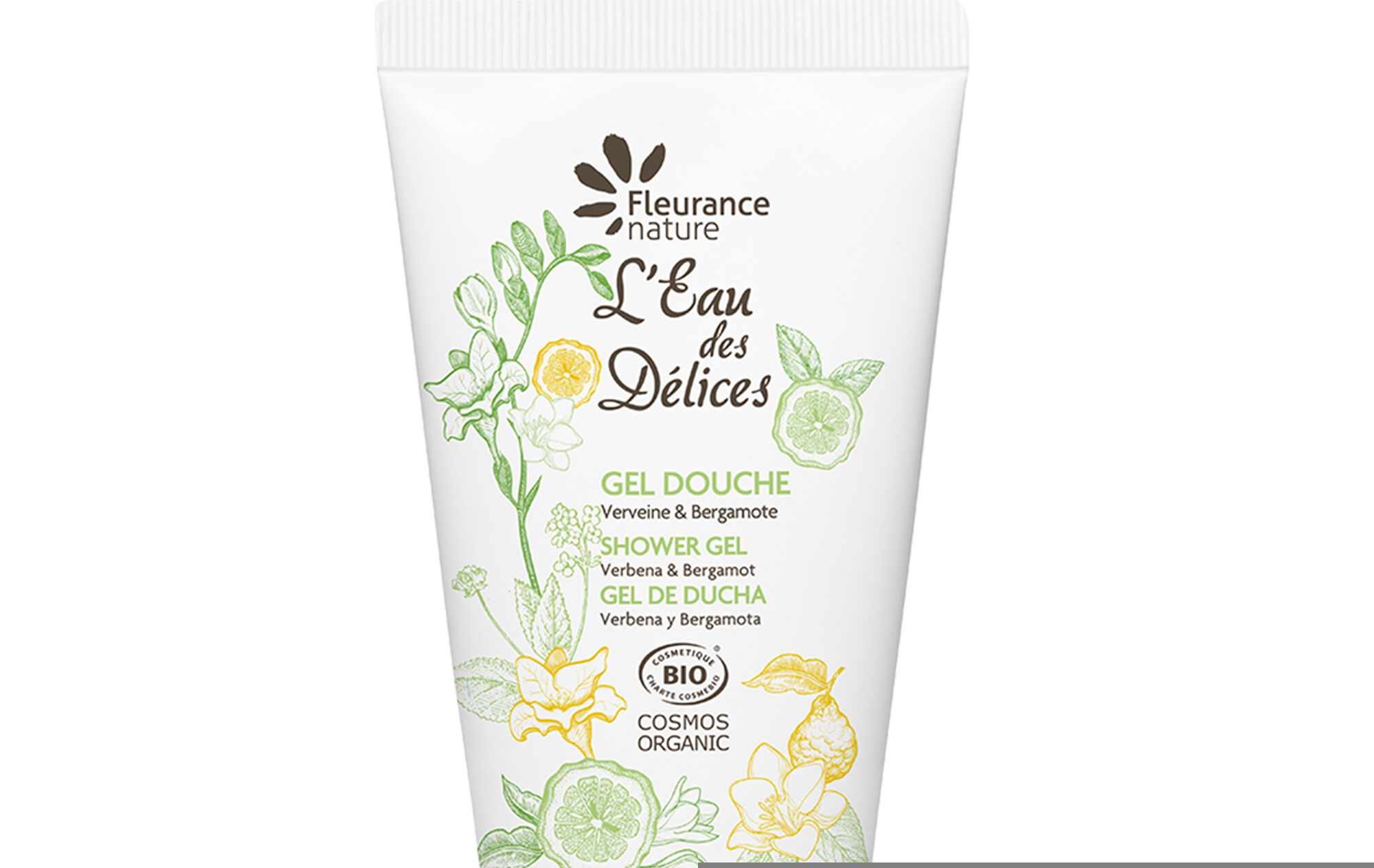 Fleurance Nature Verbena and Bergamot Shower Gel 50 ml