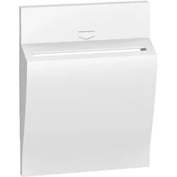 Legrand KW22 LivingNow 3-modulige Abdeckung für Hotel-Card-Schalter in der Farbe White