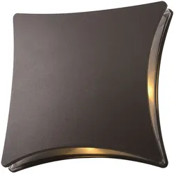 Design LED Wand Leuchte Beleuchtung Außen Lampe Effekt Akzent Strahler IP54