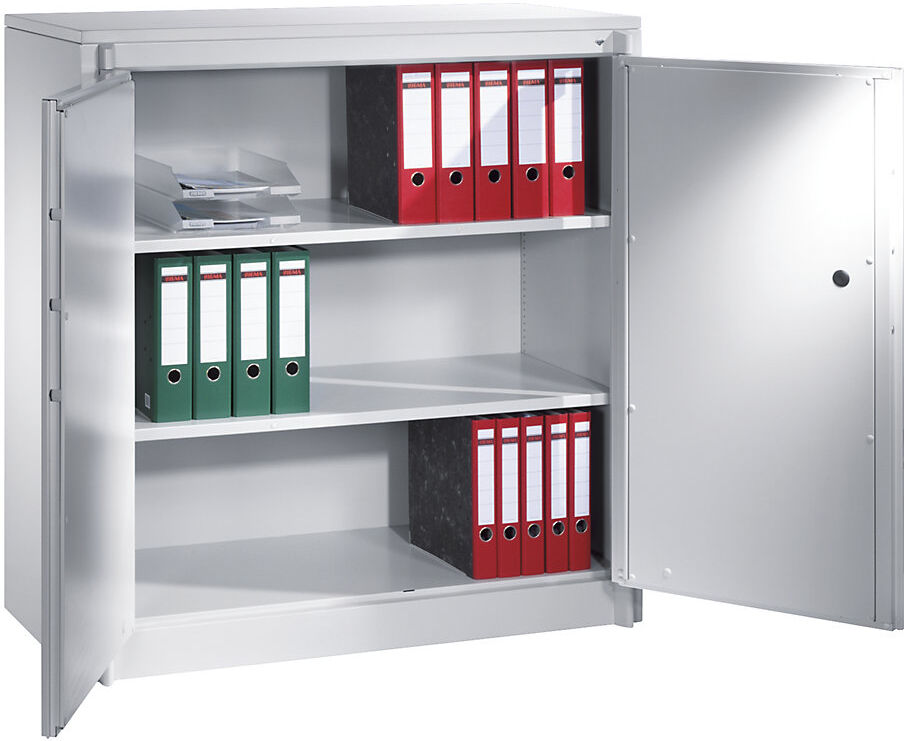 Feuerschutzschrank Certos, Höhe 1226 mm, gemäß DIN 4102, B 1200 mm, lichtgrau C+P