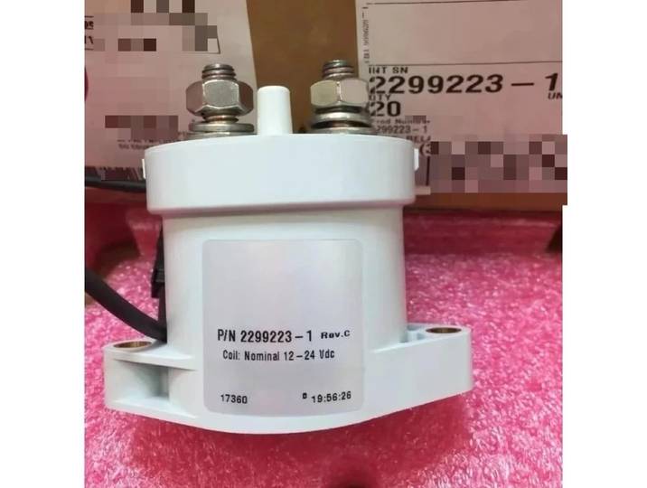 Contacteur CC haute tension EVC500 2299223-1, relais automobile 900V 500A, bobine 12-24V, relais pour TE