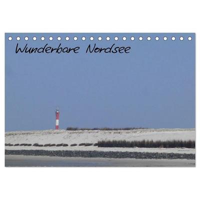 Wunderbare Nordsee (Tischkalender 2027 DIN A5 quer), CALVENDO Monatskalender