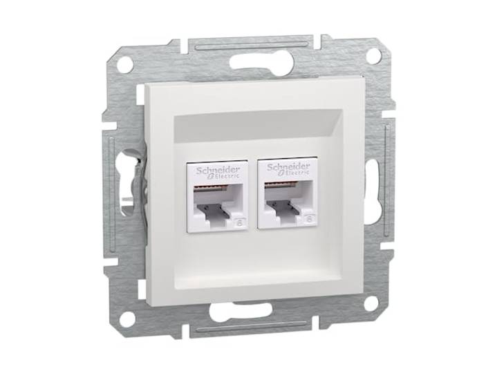 Schneider Electric Asfora Netwerkdoos RJ45 Cat.6, EPH4870121D