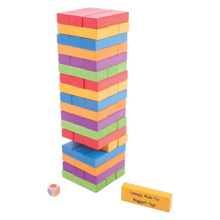 Bigjigs Toys Color Jenga / ab 3 Jahren (BJ695)