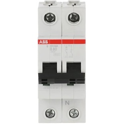 ABB S201-B80NA Sicherungsautomat B-Char., 6kA, 80A, 1P,+NA 2CDS251103R0805