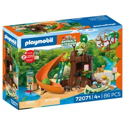 PLAYMOBIL 72071- Animals and Friends -  Zoo: Dschungelabenteuer