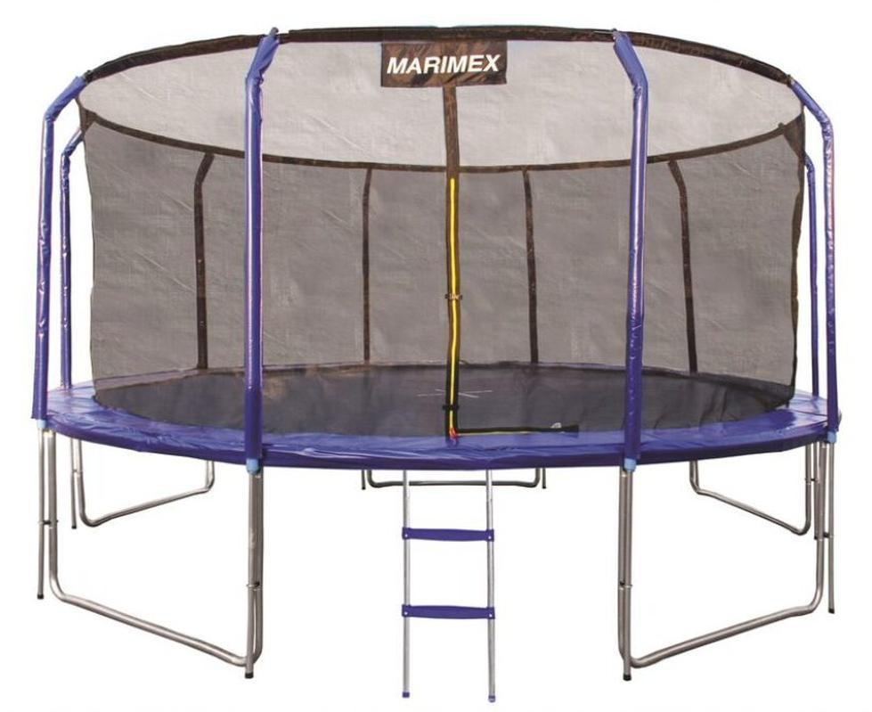 Großes Gartentrampolin mit einem Durchmesser von 457 cm für Kinder und Erwachsene