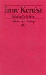 Imre Kertész - Schritt für Schritt: Drehbuch zum »Roman eines Schicksallosen« - Preis vom 10.10.2026 11:48:34 h